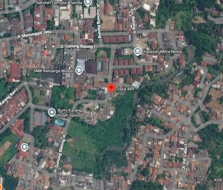 Peta statis Peta Lokasi Kantor PT Jasa Mandiri Agency Lebak Bulus Jakarta Selatan